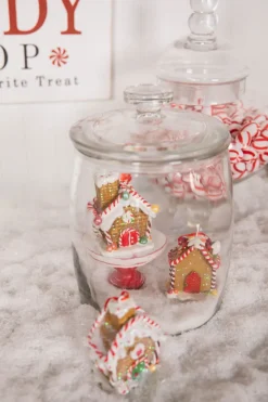 Decorator's Warehouse 3.5” Resin Gingerbread House Ornament > Christmas Ornaments|Christmas Decor