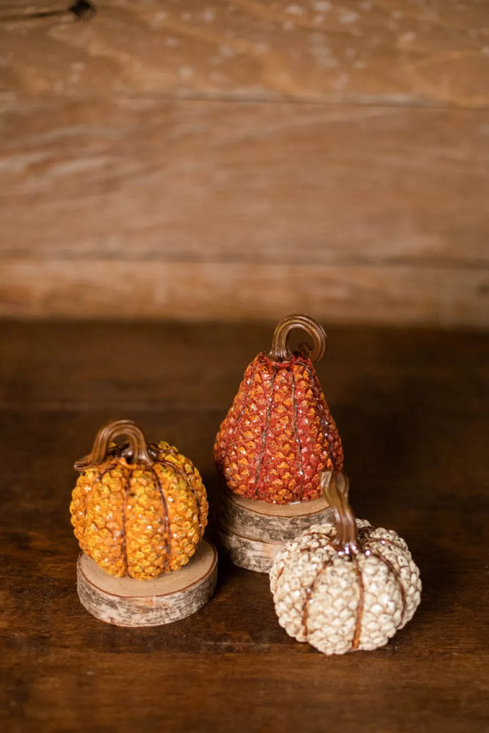 Decorator's Warehouse 4.5” Resin Harvest Pumpkin > Fall Decor|Fall Decor