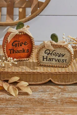 Decorator's Warehouse 5.5" Resin Harvest Pumpkin > Fall Decor|Fall Decor