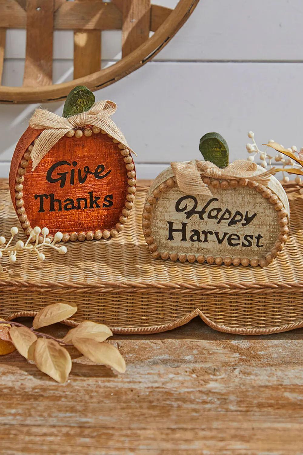 Decorator's Warehouse 5.5" Resin Harvest Pumpkin > Fall Decor|Fall Decor