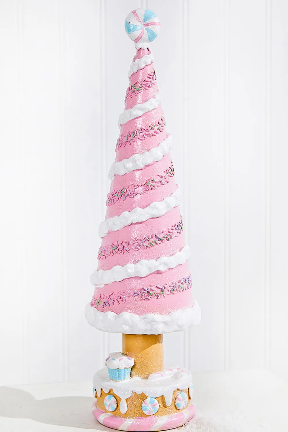 Decorator's Warehouse 15" Resin Holiday Candy Tree > Santa'S Sweet Shoppe|Christmas Accents