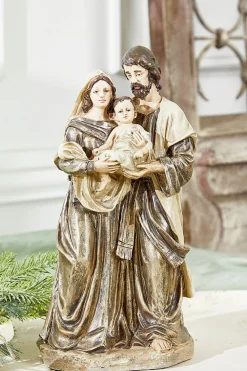 Decorator's Warehouse 13” Resin Holy Family > Nativity Sets|Christmas Accents