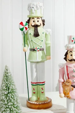 Decorator's Warehouse 16" Resin Kringle's Bakery Nutcracker > Santa'S Sweet Shoppe|Christmas Accents