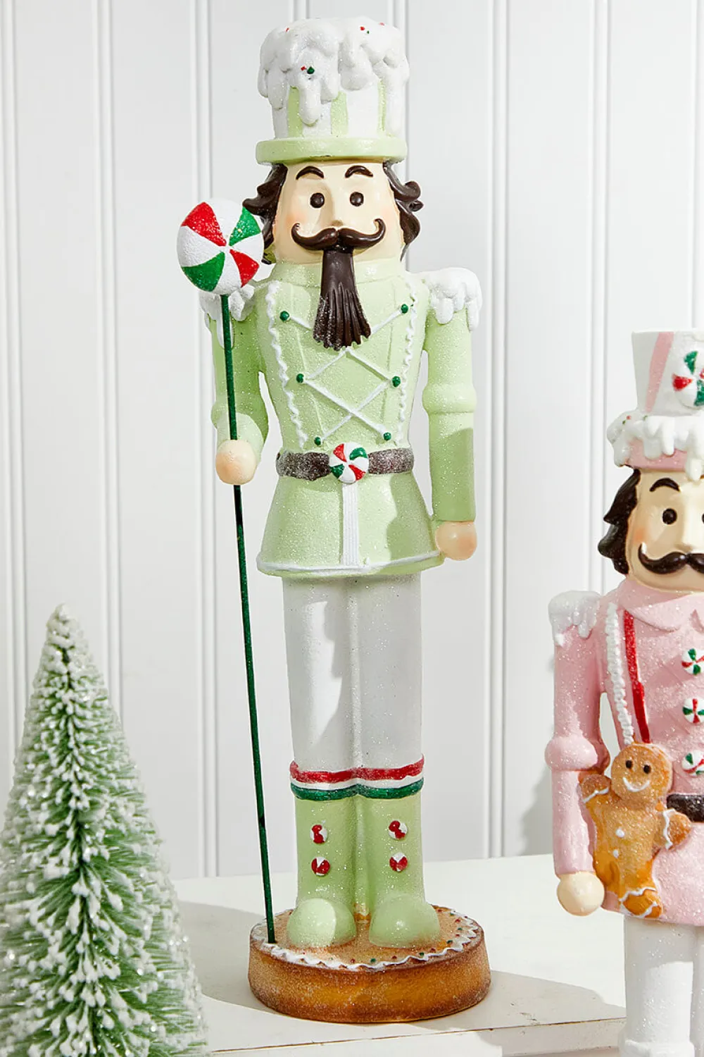 Decorator's Warehouse 16" Resin Kringle's Bakery Nutcracker > Santa'S Sweet Shoppe|Christmas Accents