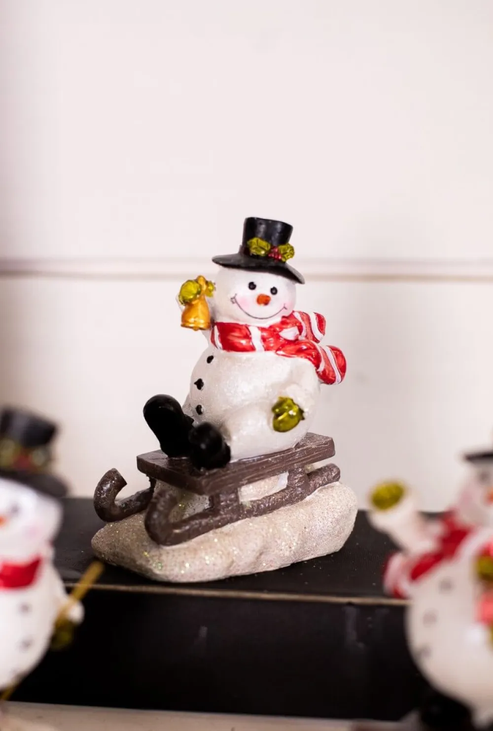 Decorator's Warehouse Resin Playing Jolly Snowman > Christmas Accents|Christmas Decor