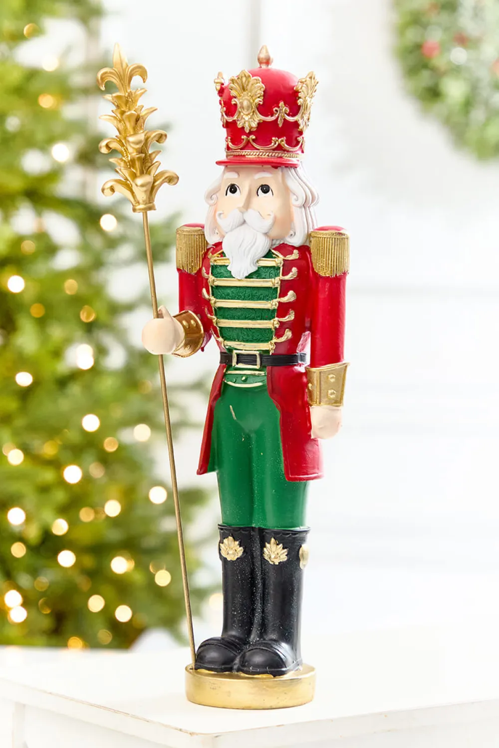 Decorator's Warehouse 15.5" Resin Royal Soldier > Nutcracker|Christmas Accents