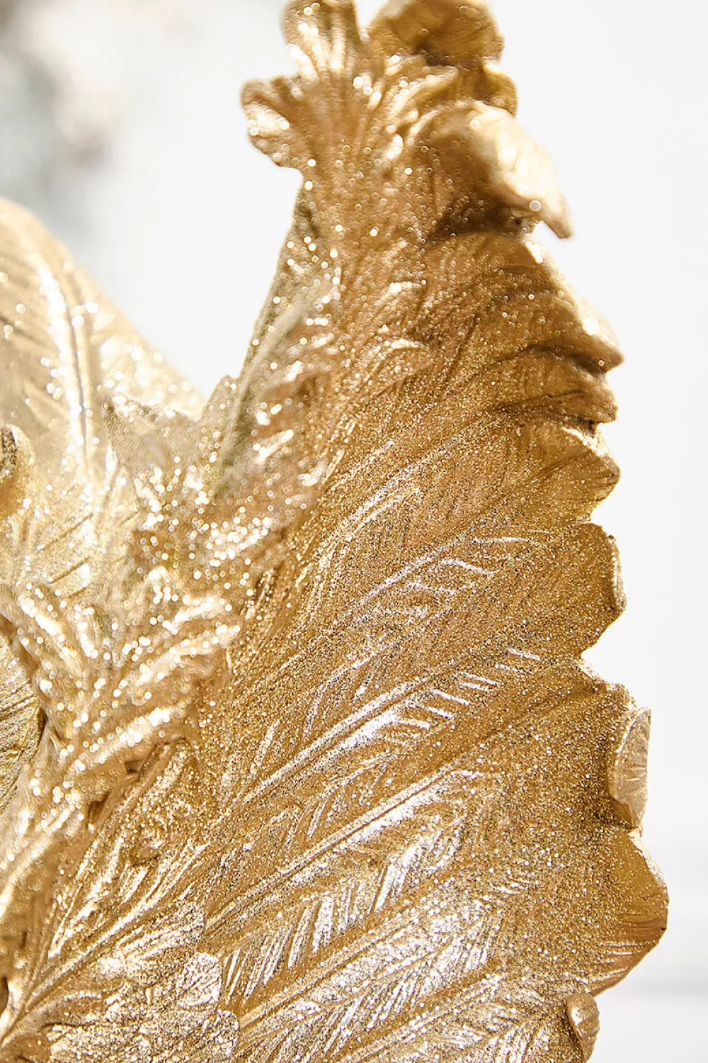 Decorator's Warehouse 14" Resin Royal Swan > Gold & Champagne|Natural Elegance