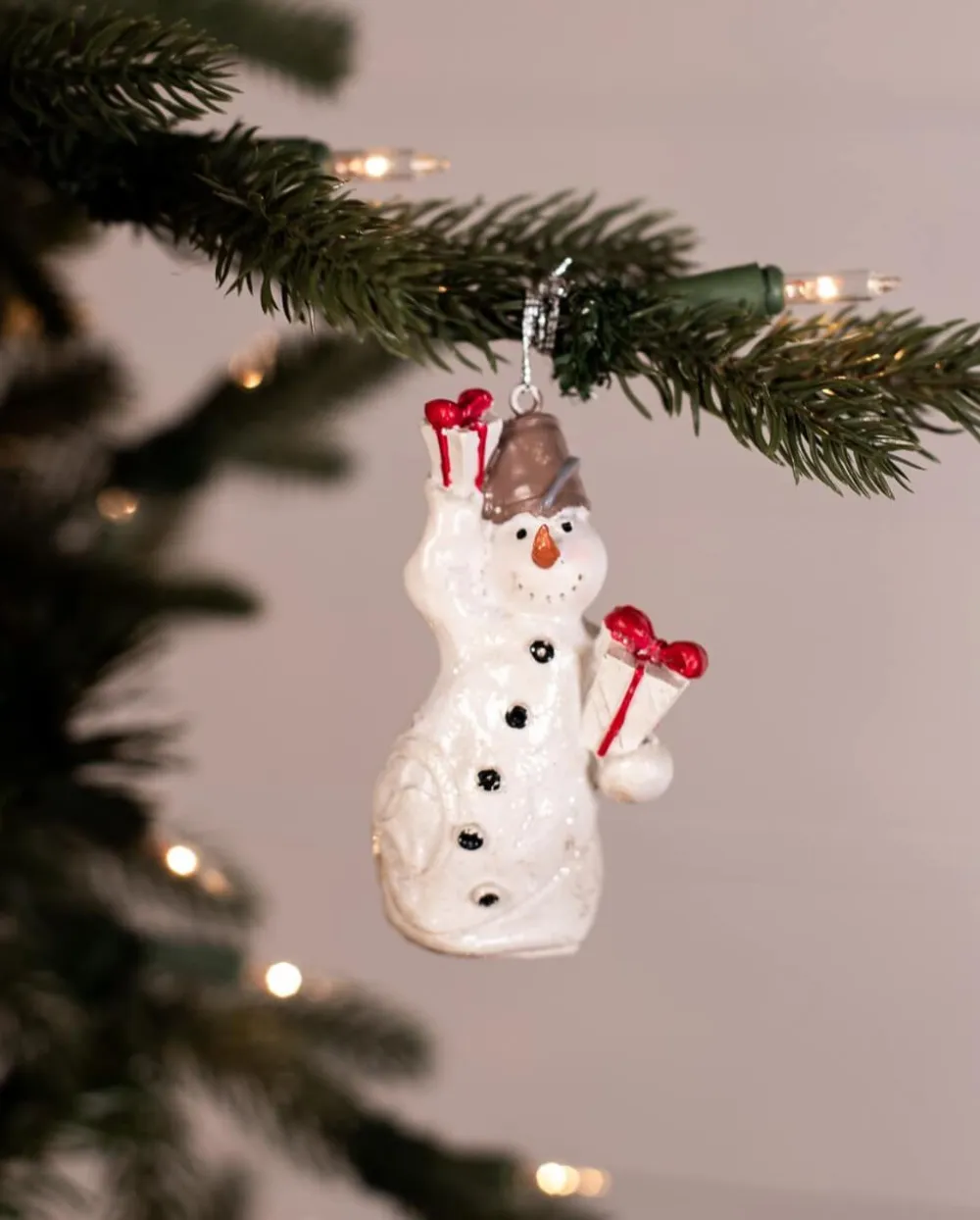 Decorator's Warehouse Resin Snowman Christmas Ornaments > Christmas Ornaments|Christmas Decor