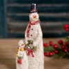 Decorator's Warehouse Resin Sparkly Snowman Family > Farmhouse|Christmas Accents