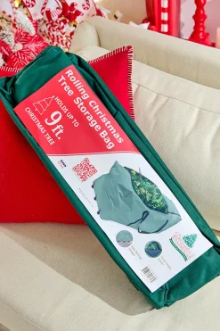 Decorator's Warehouse Rolling Christmas Tree Storage Bag - Green > Best Sellers|Christmas Trees