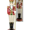Decorator's Warehouse 48" Royal Nutcracker with LED - Mark Roberts > Mark Roberts