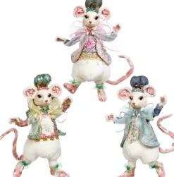 Decorator's Warehouse 12" Royal Palace Mice, Set of 3 - Mark Roberts > Mark Roberts Easter|Mark Roberts Spring
