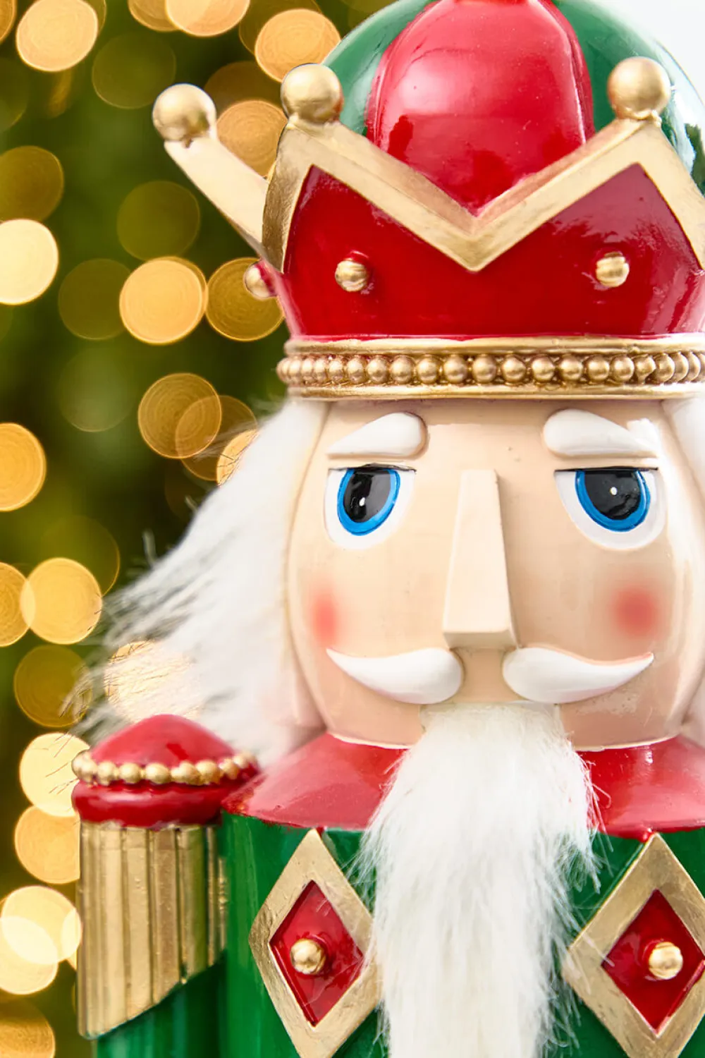 Decorator's Warehouse 24.5" - 26" Royal Resin Soldier > Santas & Angels|Nutcracker