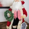 Decorator's Warehouse 16” Santa Figure "Tis The Season" Sign > Santas & Angels|Christmas Accents