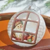 Decorator's Warehouse 5” Santa In Window Ornament > Christmas Ornaments|Christmas Ornaments