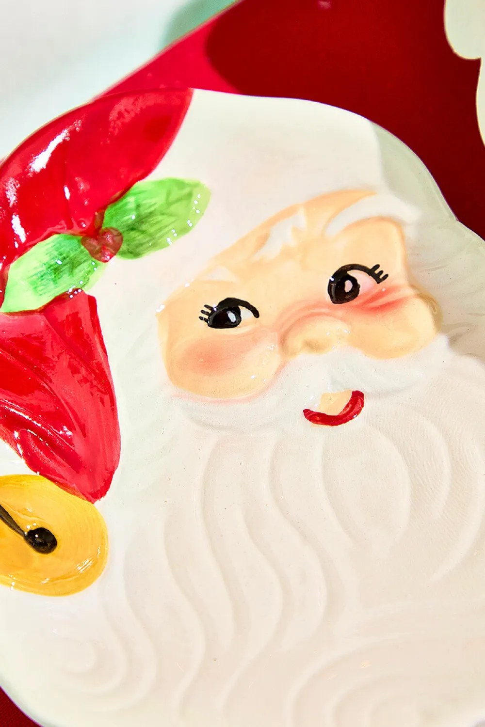 Decorator's Warehouse 6" Santa Plates, Set of 4 > Sale|Christmas Sale