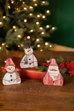 Decorator's Warehouse 6" /Snowman Decoration > Farmhouse|Christmas Accents