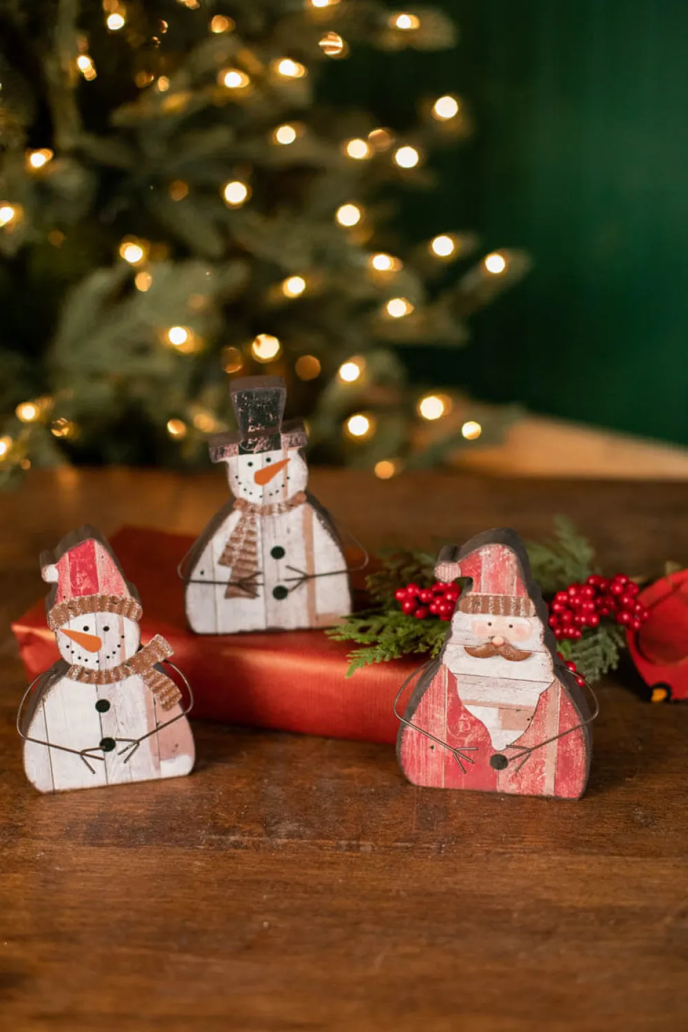 Decorator's Warehouse 6" /Snowman Decoration > Farmhouse|Christmas Accents