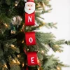 Decorator's Warehouse 14” Santa/Snowman Metal Ornament > Christmas Sale|Christmas Decor