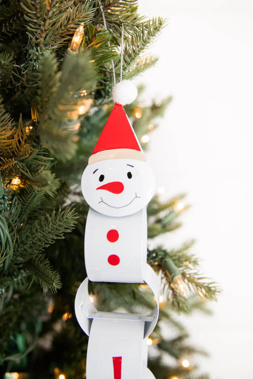 Decorator's Warehouse 14” Santa/Snowman Metal Ornament > Christmas Sale|Christmas Decor