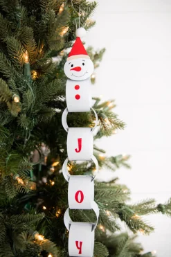 Decorator's Warehouse 14” Santa/Snowman Metal Ornament > Christmas Sale|Christmas Decor