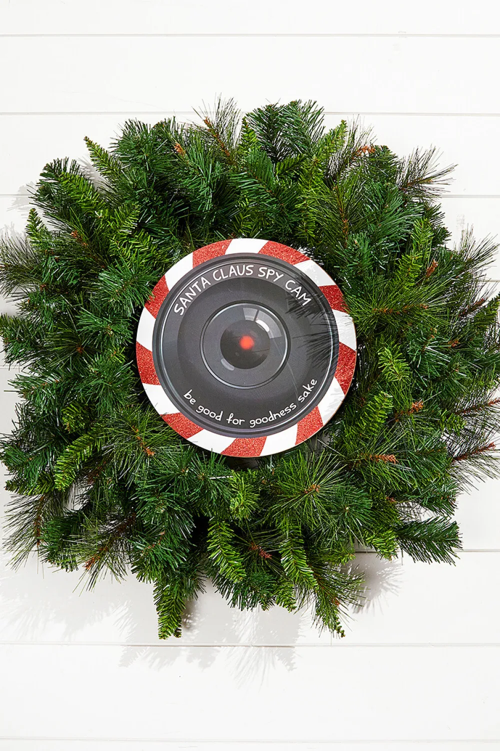 Decorator's Warehouse 10.5" Santa Spy Cam Sign > North Pole Party|Christmas Decor