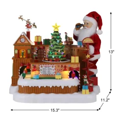 Decorator's Warehouse Santa's Toy Factory Workshop > Christmas Decor|Mr. Christmas