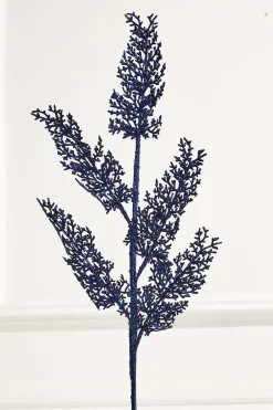 Decorator's Warehouse 31" Sequin Coral Leaf Spray > Nutcracker|Christmas Sprays