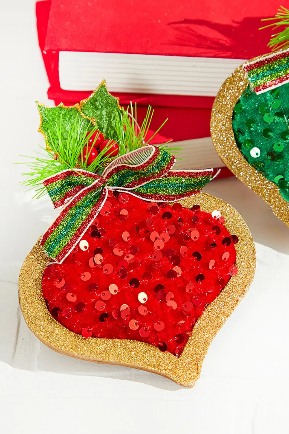 Decorator's Warehouse 6" Sequin Onion Ornament > Christmas Ornaments|Traditional