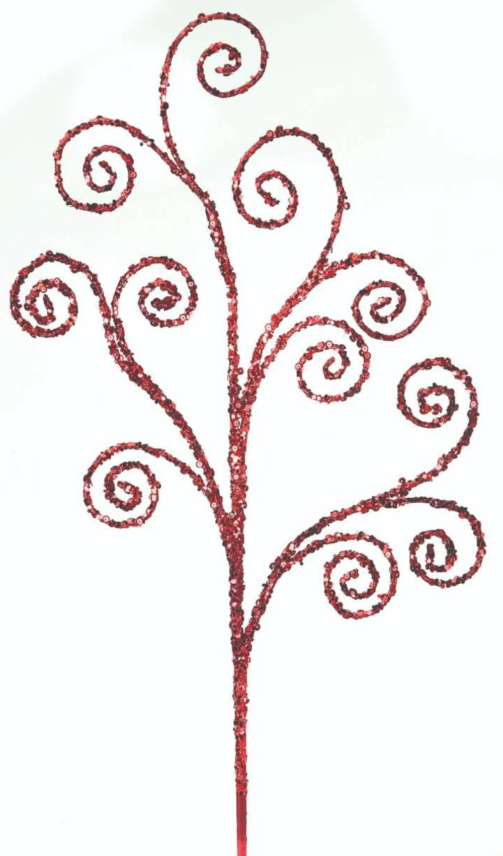 Decorator's Warehouse 30" Sequins Curl Christmas Spray > Christmas Decor|Christmas Sprays