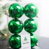 Decorator's Warehouse 3.1” Shiny Holly Green Shatterproof Ornaments - Set of 6 > Nutcracker|Boxed Sets