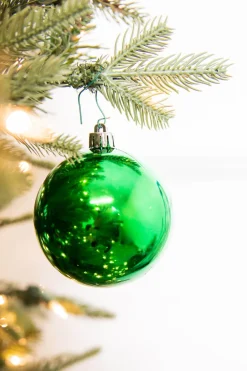 Decorator's Warehouse 3.1” Shiny Holly Green Shatterproof Ornaments - Set of 6 > Nutcracker|Boxed Sets