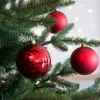 Decorator's Warehouse 3.9” Shiny/Matte Christmas Red Shatterproof Ornaments - Set of 4 > Cardinal|Nutcracker