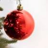 Decorator's Warehouse 3.1” Shiny/Matte Christmas Red Shatterproof Ornaments - Set of 6 > Cardinal|Nutcracker