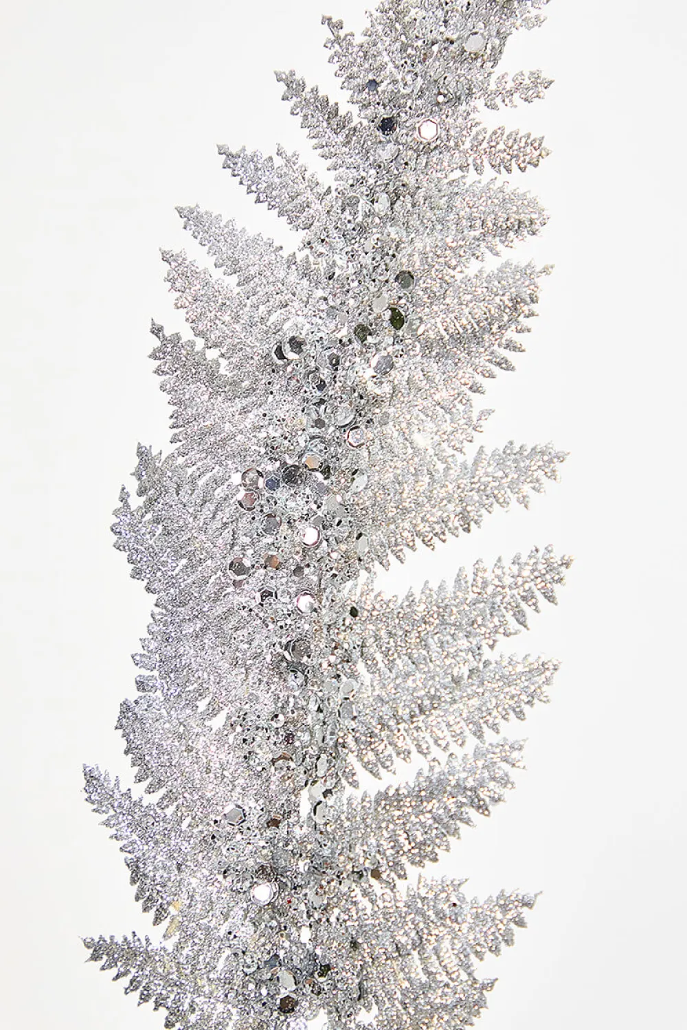 Decorator's Warehouse 35" Silver Fern Spray > White Christmas|Kristin'S Picks