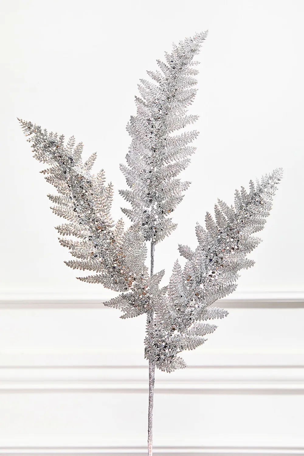 Decorator's Warehouse 35" Silver Fern Spray > White Christmas|Kristin'S Picks