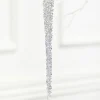 Decorator's Warehouse 10" Silver Icicle Glass Ornament > White Christmas|Christmas Decor