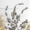 Decorator's Warehouse 18” Silver Platinum Dew Berry Christmas Spray > Christmas Sprays|Christmas Decor