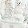Decorator's Warehouse 6.5" Silver & White Snowman Snow Globe > Christmas Sale|Christmas Decor