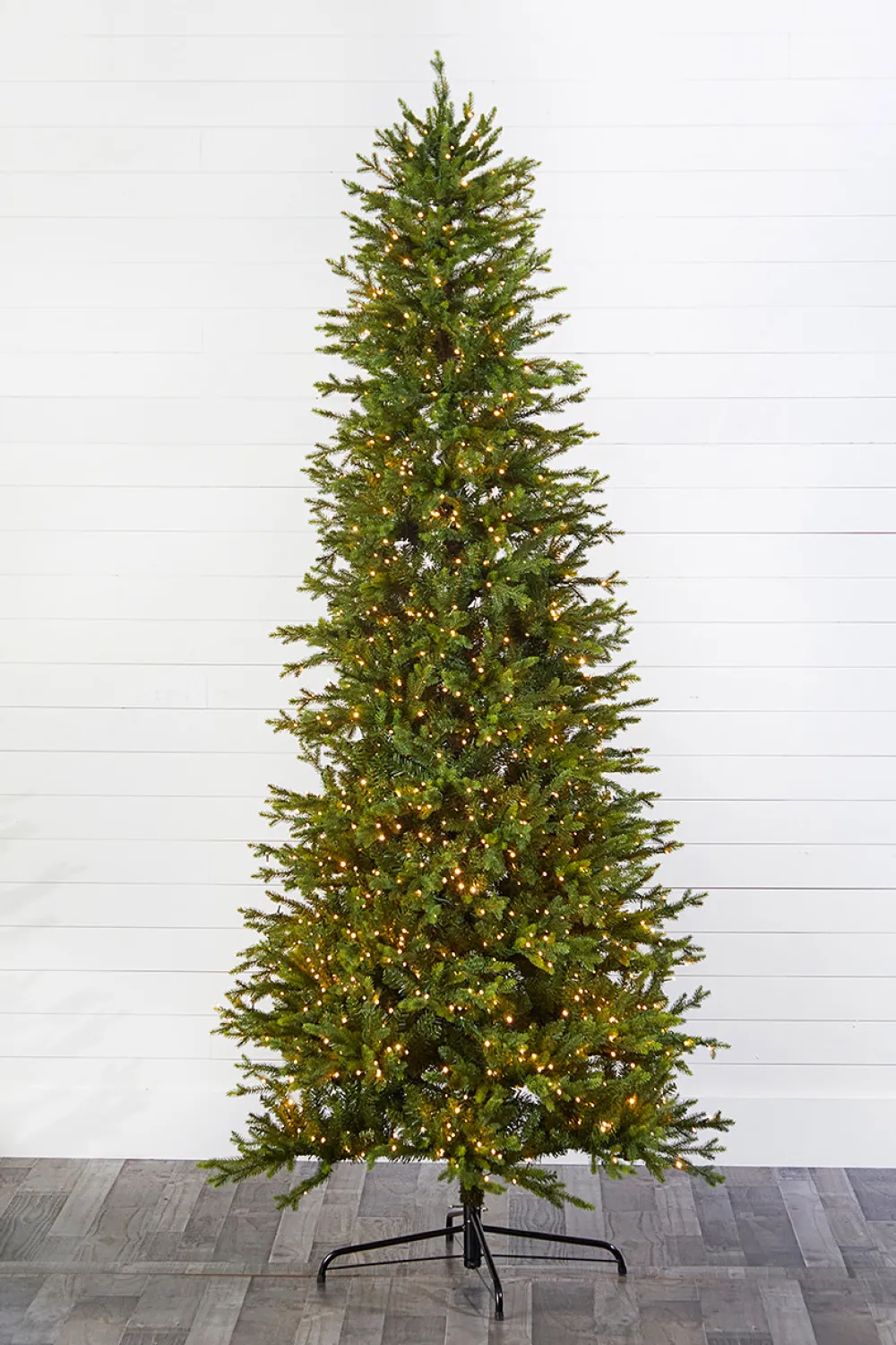 Decorator's Warehouse 9' Slim Southern Fir with 1500 3mm Lights > 9 Feet|Green