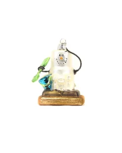 Decorator's Warehouse Smore Sand Castle Glass Ornament > Sale|Christmas Sale