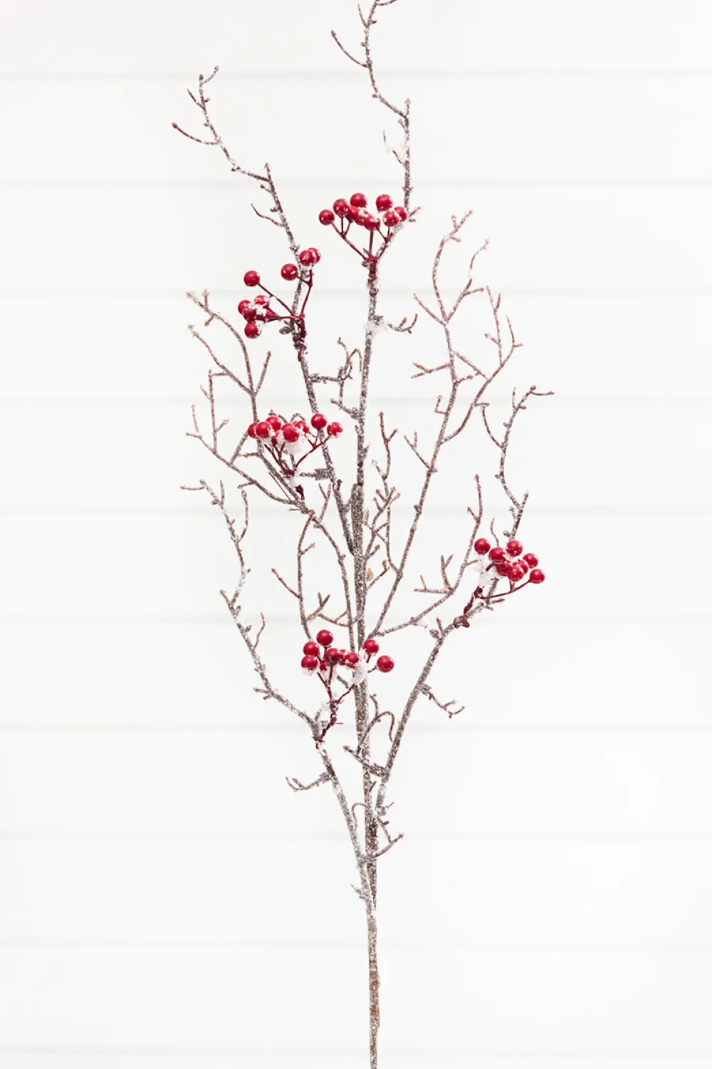 Decorator's Warehouse 32" Snow Berry Spray > Cardinal|Christmas Sprays