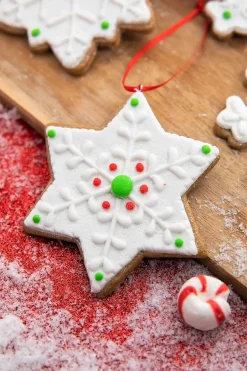 Decorator's Warehouse 4” Snowflake Cookie Ornament > Christmas Ornaments|Christmas Decor