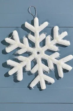 Decorator's Warehouse 11" - 15" Snowflake Ornament - Set of 3 > Christmas Ornaments|Winter Woodland