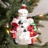 Decorator's Warehouse 5.63” Snowman with Children Ornament > Sale|Christmas Sale