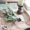 Decorator's Warehouse 28” Snow Pine Euca Spray > Christmas Sprays|Christmas Decor