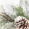 Decorator's Warehouse 22" Snowy Pinecone & Magnolia Wreath > Christmas Decor|All Wreaths