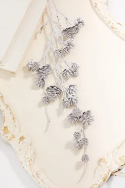 Decorator's Warehouse 32" Snowy Pinecone Spray > White Christmas|Christmas Sprays