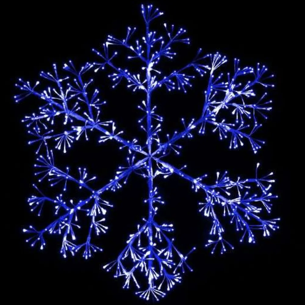 Decorator's Warehouse 48" Sparkler Snowflake LED RGBWW > Outdoor Lighting|Lit Signs