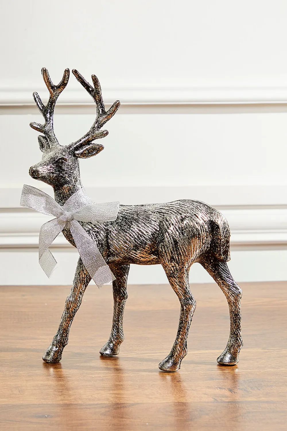 Decorator's Warehouse 13" Standing Buck Deer > Winter Woodland|Christmas Accents